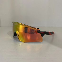 Fietszonnebril UV400 Lens Fietsbrillen Sport buiten Rijbril MTB-fietsbril met hoesje voor heren dames OO9471/ 9455