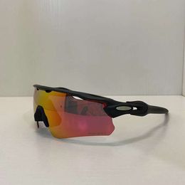 Lunettes de soleil cyclistes UV400 Polaris Black Lens Cycling Eyewear Sports Riding Grasses Mtb Bicycle Goggles with Case for Men Women Ev Path BG 2024