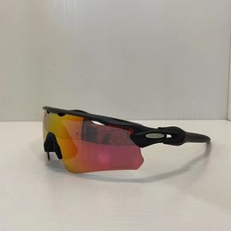 Lunettes de soleil de cyclisme UV400 lentille noire polarisée lunettes de cyclisme lunettes de sport lunettes d'équitation lunettes de vélo VTT avec étui pour hommes femmes EV Path