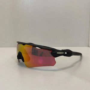 Lunettes de soleil cyclistes UV400 Polaris Black Lens Cycling Eyewear Sports Riding Grasses