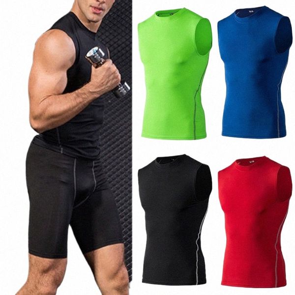 Cycling Underwear Sport Base Couche Blanc Noir Viete de cyclisme Men Under-lincere Rapide Dry Men Top de gym