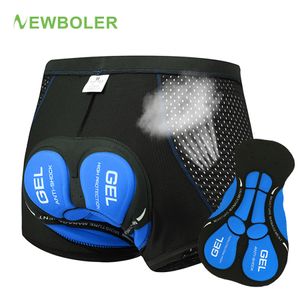 Sous-vêtement de cyclisme BOLER 5D gel Short de sous-vêtement de cyclisme pour homme Rembourré VTT Vélo de route Sous-vêtement de vélo Short Respirant Short de cyclisme à séchage rapide 230616