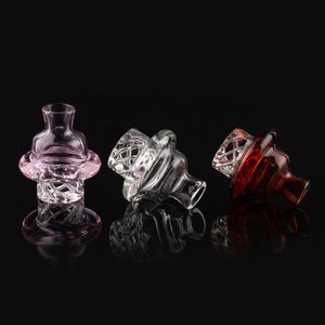 Cyclone Fumeurs Accessoires Carb Cap Dôme avec trou d'air tournant pour Quartz Thermal Banger Bubbler Enai Dab Rig