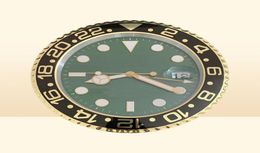 Relógio de parede em forma de relógio de metal Cyclops com movimento silencioso design de luxo7124503