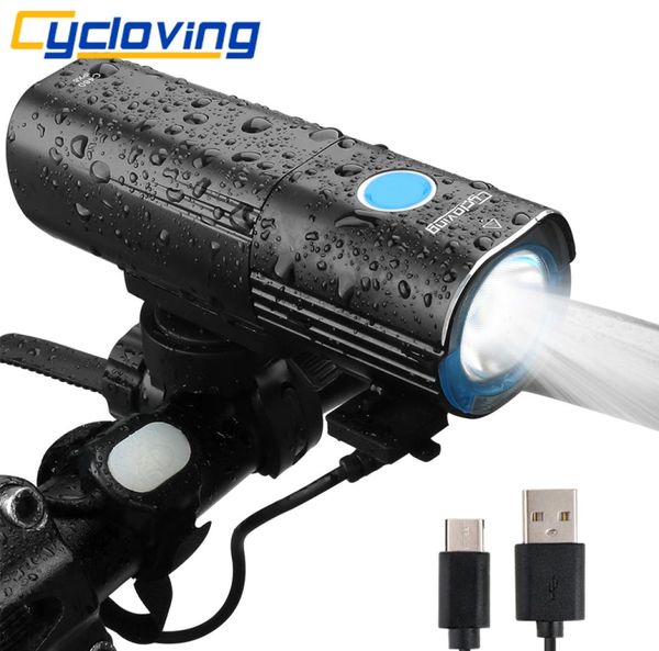 Cycloving-luz Led para bicicleta, faro para bicicleta, 6 modos, interruptor remoto, 4500mah, Ipx6, accesorios impermeables para bicicleta 5563915