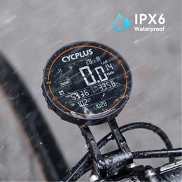 CYCPLUS M2 GPS Bicicleta Computadora Ciclismo Velocímetro Accesorios para bicicletas Velocidad Odómetro Impermeable Bluetooth ANT para bicicleta de carretera MTB 240325