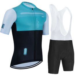 Cyklopedia herenkleding draagt ​​betere regenboogteam jersey korte mouw fietsende kleding zomerwegfiets sets z230130