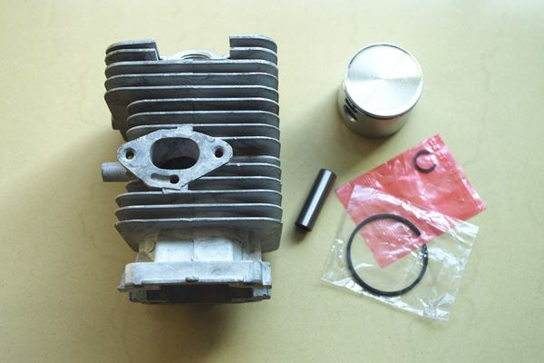 Kit de cilindro de 37 mm para motosierra TANAKA TCS33EB TCS-33 EB - HITACHI CS33EB CS-33 EB zylinder de motosierra con reemplazo de clips de pasador de anillo de pistón