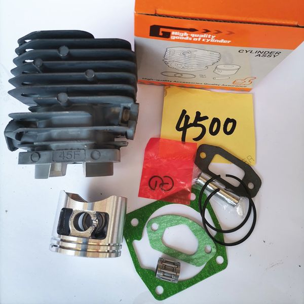 Kit de cylindre G4500 43mm avec roulement de joint pour Zenoah G455 AVS 4500 45CC zylinder piston anneau clips assemblage pièces de scie à chaîne