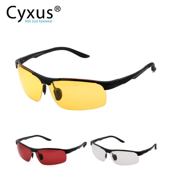 Cyxus Gafas para juegos con filtro de luz azul, gafas antifatiga ocular para hombres y mujeres, jugadores 8011