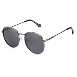 Cyxus retro-stijl gepolariseerde zonnebril UV400 Bescherming Ronde vorm Lens voor mannen Dames Zon Eyewear 1003