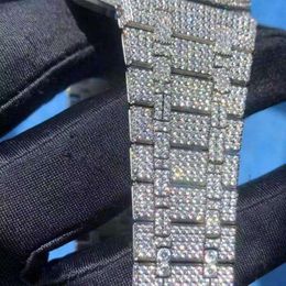 CZ Diamonds Watch Luxury Mens Watches Automatic CAL 3120 Mouvement complet Iced Out montres montre les bracelets avec boîte et papiers 248L