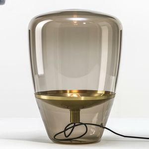 Lámpara de mesa de cristal con globos Brokis de diseño checo, iluminación interior minimalista moderna, decoración para sala de estar, dormitorio, estudio y café