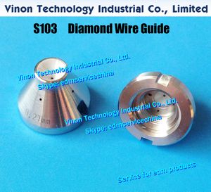 d=0.27mm Lower Wire Guide 87-3 type S103 3081017 edm Dies Guide 0.27 for AQ,A,EPOC,AQ325,AQ327 edm machine 0206111 wire guide S103 3081077