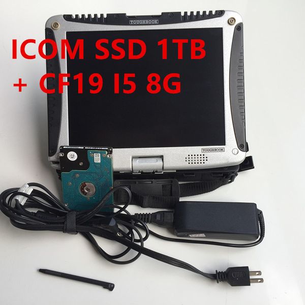 D 4.46 + P 72.0.300 V2024.05 pour BMW ICOM Diagnostic Soft-Ware Expert Win10 1TB SSD HDD dans CF19 I5 8G ordinateur portable