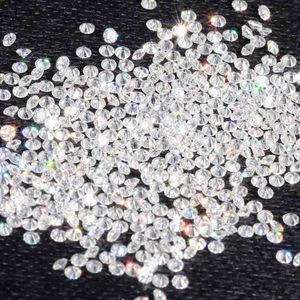 D Kleur Losse Moissanite Gemstone 0.005ct ~ 0.085CT Moissanites Bead 1mm ~ 2.9mm Vvs1 Uitstekende CUT-test is ingelegd met diamanten Exquisite Sieraden