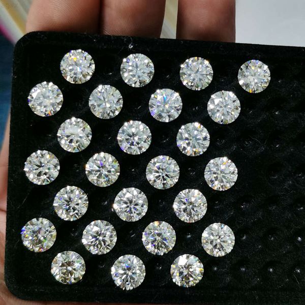 d Color Vvs1 Piedra moissanita de excelente corte con certificado Gra Moissanita suelta de alta calidad Diamante sintético de piedras preciosas sueltas