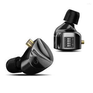 D-FI dans l'oreille moniteur à 4 niveaux casque de réglage personnalisable écouteur HiFi Zobel conception de Circuit réseau casque