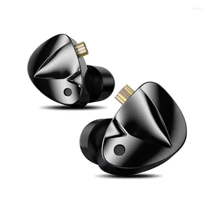 D-Fi Metaal Bekabelde koptelefoon met schakelaars Tuning In Ear Monitor HiFi Oordopjes Koptelefoon Bass Stereo Buiten Afneembare headset