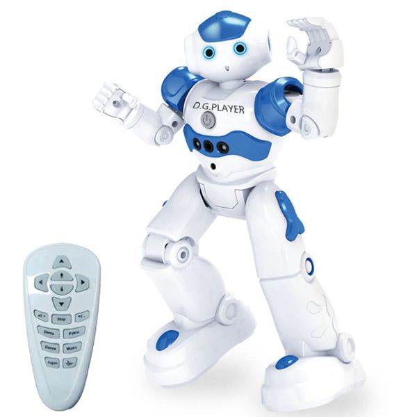 D.G. PLAYER Robot Toys Robot para niños Detección de gestos Robot inteligente programable Música Danza Juguetes para regalo de cumpleaños 240116