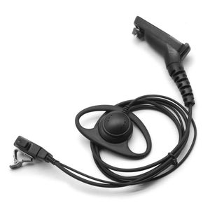 Remplacement d'écouteur à crochet de type D pour talkie-walkie Motorola série APX