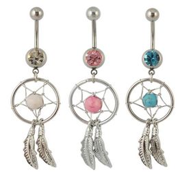 D0008 Dream Belly Navel Button Ring Mix Colors01234567639276