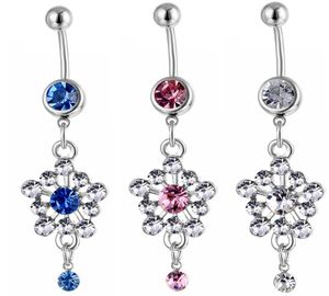 D0536 Belly Navel Button Ring Mix Colors 01234567899147333