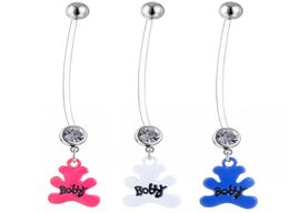 D0967 Belly Navel Bouton Ring Mélange Couleurs01234567891781047