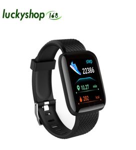 D13 montres intelligentes 116 Plus Bracelet de fréquence cardiaque Bracelet intelligent montre de sport étanche Smartwatch pour Android1284428