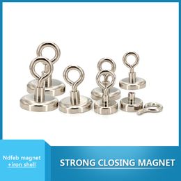 D14 D16 Strong Neodymium Magnetic Hook Tenez jusqu'à 4 kg N38 MAGNANTS CROCHT RAPIDE POUR LA CUISINE DE MAIT
