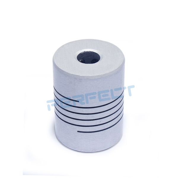 D19L25 3/4/5/6/6.35/8/10 mm ALUMINIO ACPULTO FLEXIBLE CNC COMPONENTO DEL MOTOR DEL MOTOR DEL EJE CONTROVADOR ACOPLADOR DE MÁS