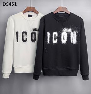 Dsq D2 Hoodie Heren Hoodies Heren Designer Italië Mode Herfst Print Icoon Gg Mannelijke Kwaliteit Katoen