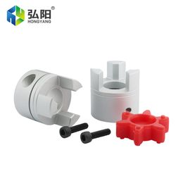 D25 L30 CNC Coupler Three-Jaw aluminium pruimenbloesem flexibele askoppelingsmotorconnector 4/5/ 6/ 6.35/ 8/9/20/ 12/14 mm