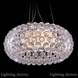 D35 50 65 cm moderne ophanging Foscarini Caboche acryl hanglamp licht zweet ion acryl bal hanglamp moderne rustieke ligh2179
