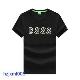 D83b Hommes T-shirts Designer T-shirt Bos Haute Qualité Nouveau Classique Imprimé Tee Casual Mode Luxe 100 Coton De Haute Qualité Respirant Manches De Rue Shir