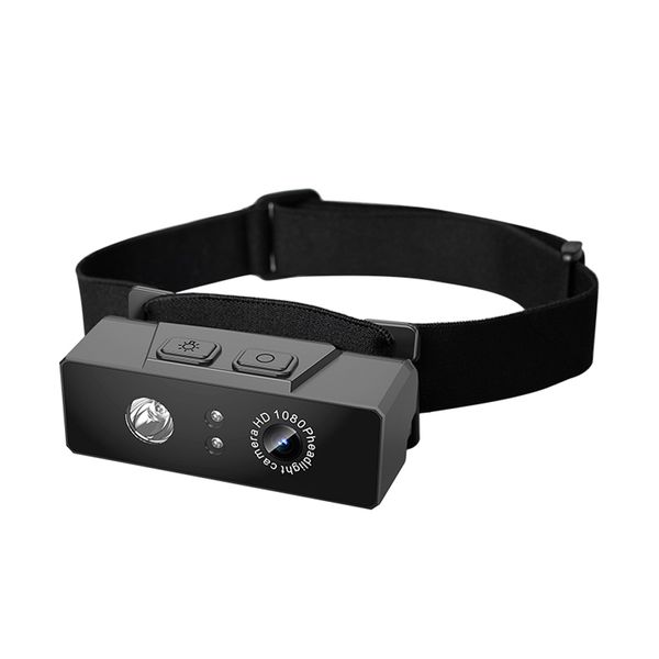 D9 Mini Action Camera Dispositif d'enregistrement vidéo portable 1080p Cameras montés sur tête Camogramme vidéo de détection intelligente