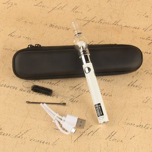 Dab Pen Dôme Verre Globe Réservoirs Vape Vaporisateur Kits de Démarrage Ego Mini Étui de Transport eVod Micro USB Pass Through Batterie