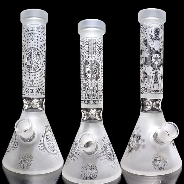 Dab Bong Oil Rig Tubo de agua Base de vaso ardilla Base de vidrio soplado a mano Bong Clásico Bong 10 '' Glass Glass Water Bong Pipe Pipipe Beaker