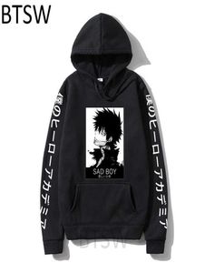 Dabi Boku No Hero Academia hommes sweat à capuche pour femme Harajuku triste garçon dessin animé Anime vêtements sweats BNHA MHA graphique Streetwear X06018279415