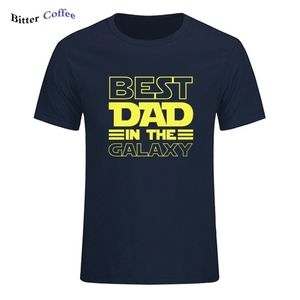 Dad in de Galaxy T -shirt Grappige vaders Dag Houdige verjaardagscadeaus voor mannen Husman Summer katoen T -shirt T -shirt 220527