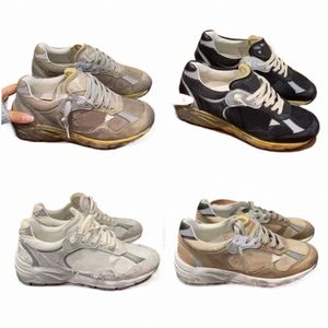 papa super star chaussures dorées femmes baskets décontractées nouvelle version marque de luxe Italie sequin classique blanc faire vieux hommes sales chaussures décontractées à lacets wo 84dt #