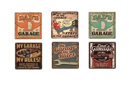 DAD039S Garage Vintage Metal Plate maison Garage Garage Gas Station de gaz Cafe Pub Pub Decorative Art Affiche Tin Signe Rétro 20x30cm Warni2173050