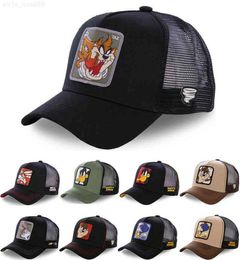 DAFFY COYOTE MH Snapback TAZ ROAD BUNNY casquette de Baseball réglable femmes hommes Anime dessin animé Capslab Drop1183239