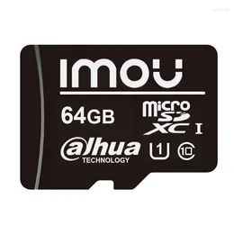 Dahua IMOU Memory Card 64 GB Originele hoge snelheid Klasse 10 Micro SD Portable Flash TF voor bewakingscamera