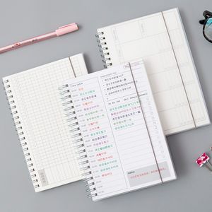 Notepads Dagelijks Wekelijks Maandelijks 2021 Planner Spiraal A5 Notebook Tijd Memo Planning Organizer Agenda School Office Schedueel Stationair