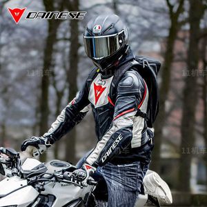 Daine Racing Suitdennis Avro Cycling Suit Racing Dark Night Knight Motorcycle Anti Fall Veste en cuir pour hommes et femmes en hiver