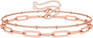 Sierlijke gouden armbanden voor dames 14K goudgevulde verstelbare gelaagde armband Schattig boze oog ovale ketting Parelstaaf Schildpad gouden armbanden voor damessieraden