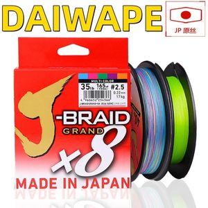 Daiwape 500m Japan PE Line Color Fishing Green Fishing Subline Sea Boat Tensión Fuerte 240407