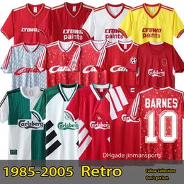 DALGLISH Retro voetbalshirts Gerrard 2005 Smicer Alonso 10 11 voetbalshirts 93 95 96 97 98 FOWLER TORRES 82 89 91 Maillot 85 86 Kuyt Keane 06 07 08 09 SUAREZ Kit