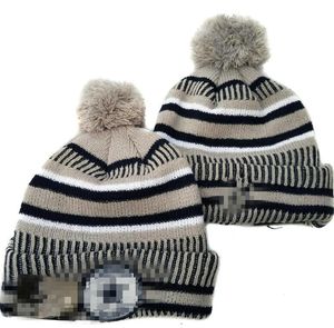 Dallass Beanie Bonnets DAL SOX LA NY Équipe de baseball nord-américaine Patch latéral Hiver Laine Sport Tricot Chapeau Pom Skull Caps A4